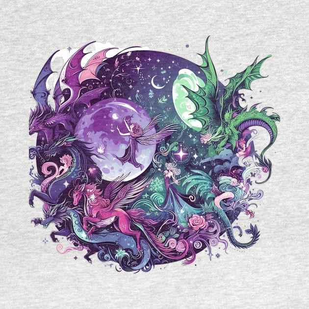 Dragons and Fairies and Magic by Kroot's Alley